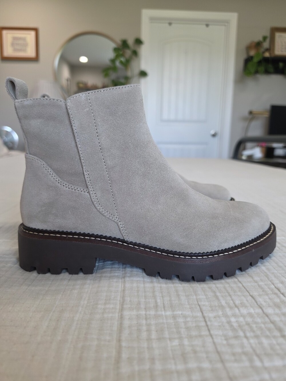 Nordstrom Miller 2 Water Resistant Side Zip Booties 9.5